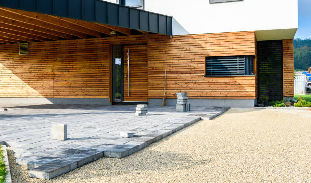 Permeable Paver Driveway in Troutman, NC